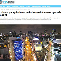 Fusiones y adquisiciones en Latinoamrica se recuperaran en 2024